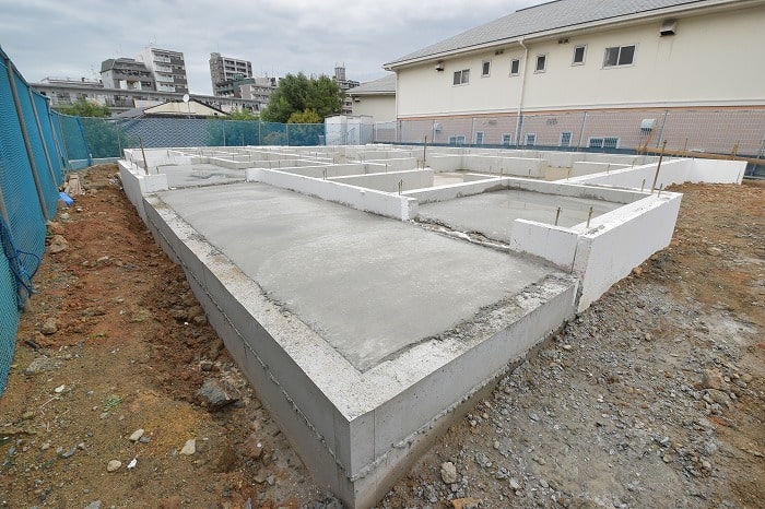 「福岡市南区11」注文住宅現場リポート④【基礎工事】【立ち上がりコン】