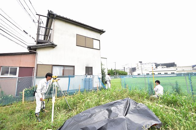 「福岡市東区05」注文住宅現場リポート②【基礎工事】【遣り方】