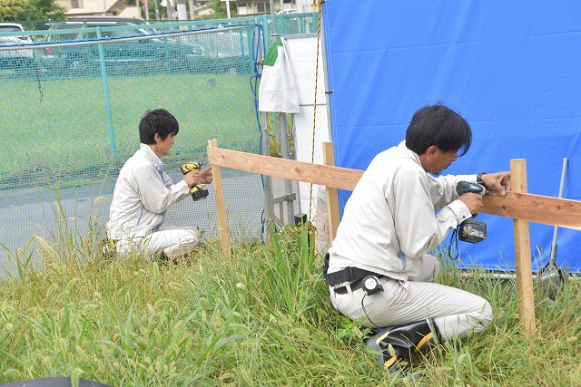 「福岡市東区05」注文住宅現場リポート②【基礎工事】【遣り方】