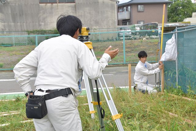 「福岡市東区05」注文住宅現場リポート②【基礎工事】【遣り方】