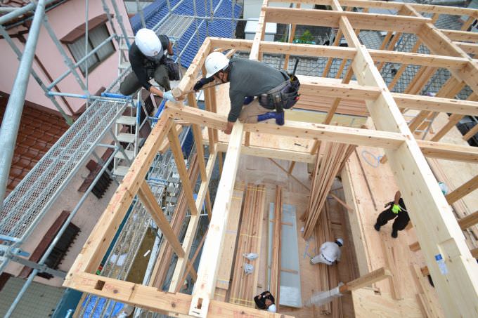 「福岡市西区姪浜02」注文住宅現場リポート⑤【上棟式】