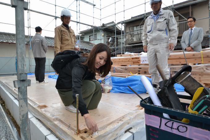 福岡市西区姪浜02　注文住宅建築現場リポート⑤　～上棟式～