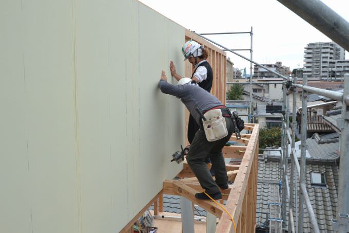 福岡市西区姪浜02　注文住宅建築現場リポート⑤　～上棟式～