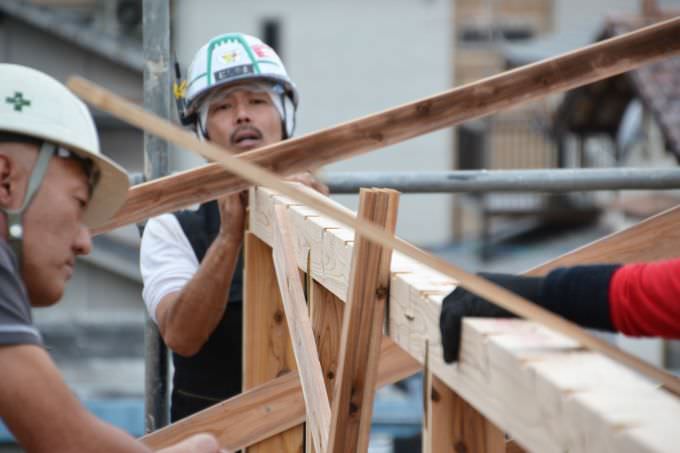 「福岡市西区姪浜02」注文住宅現場リポート⑤【上棟式】