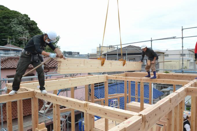 「福岡市西区姪浜02」注文住宅現場リポート⑤【上棟式】