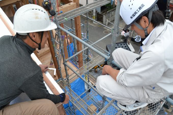 「福岡市西区姪浜02」注文住宅現場リポート⑤【上棟式】