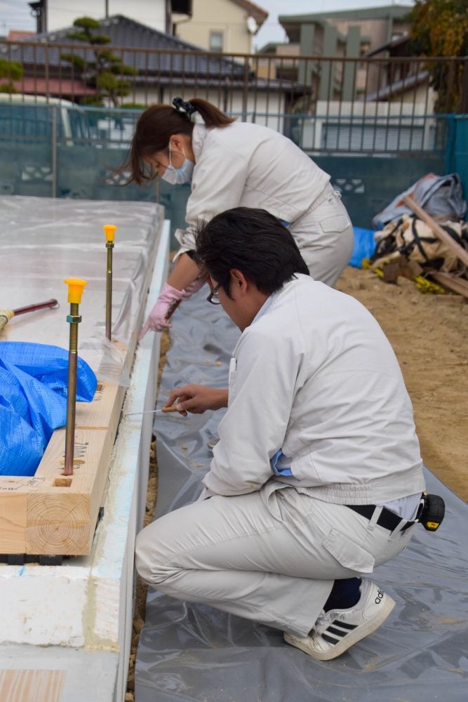 福岡市早良区06　注文住宅建築現場リポート③