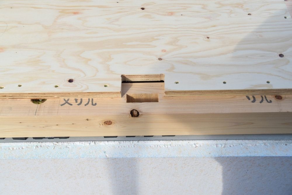 「福岡市早良区06」注文住宅現場リポート③【木工事】【土台敷き】
