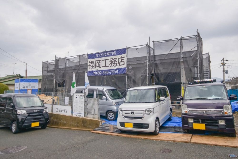 「宗像市05」注文住宅現場リポート⑩【外装工事】【サイディング】