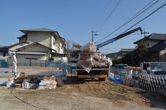 「糟屋郡02」注文住宅現場リポート④【木工事】【土台敷き】