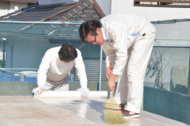 「糟屋郡02」注文住宅現場リポート④【木工事】【土台敷き】