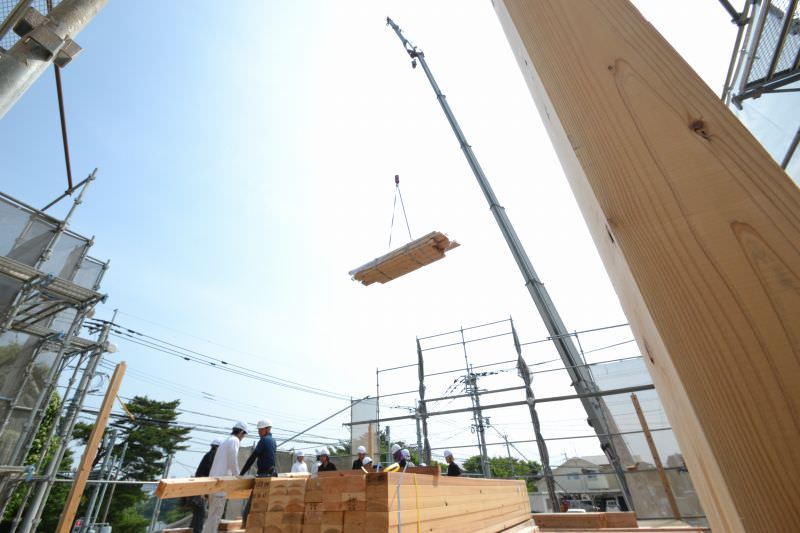 福岡県春日市星見ヶ丘01　注文住宅建築現場リポート⑤　～上棟式～