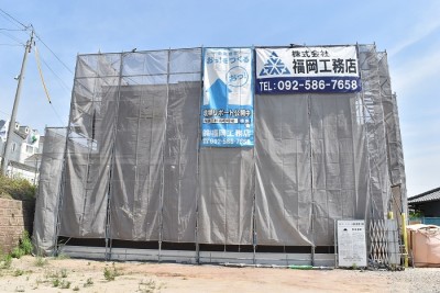 福岡市東区02　注文住宅建築現場リポート⑨