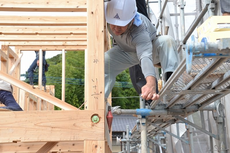 「福津市宮司元町01」注文住宅現場リポート④【上棟式】