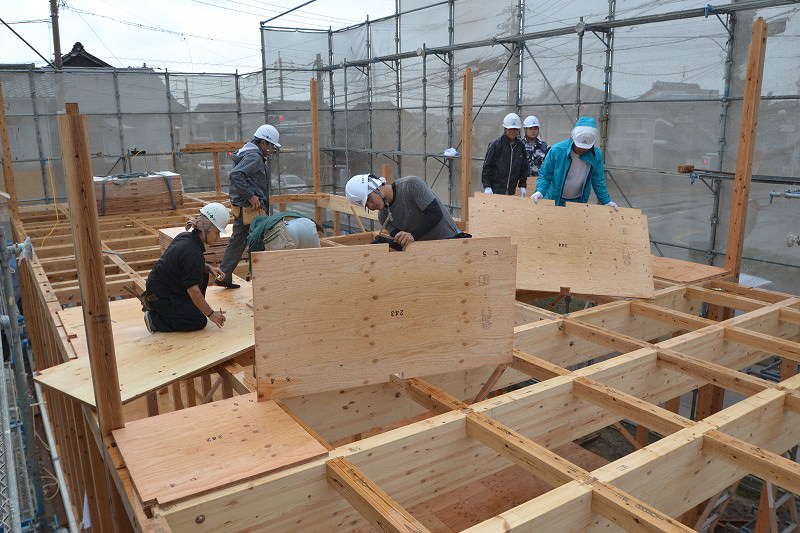 「福津市宮司元町01」注文住宅現場リポート④【上棟式】