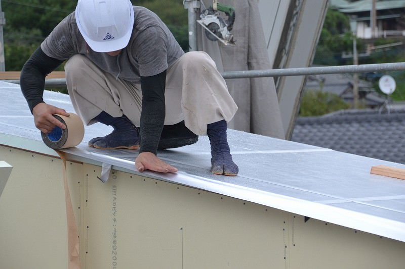 「福津市宮司元町01」注文住宅現場リポート④【上棟式】
