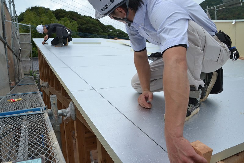 福岡県福津市宮司元町01　注文住宅建築現場リポート④　～上棟式～