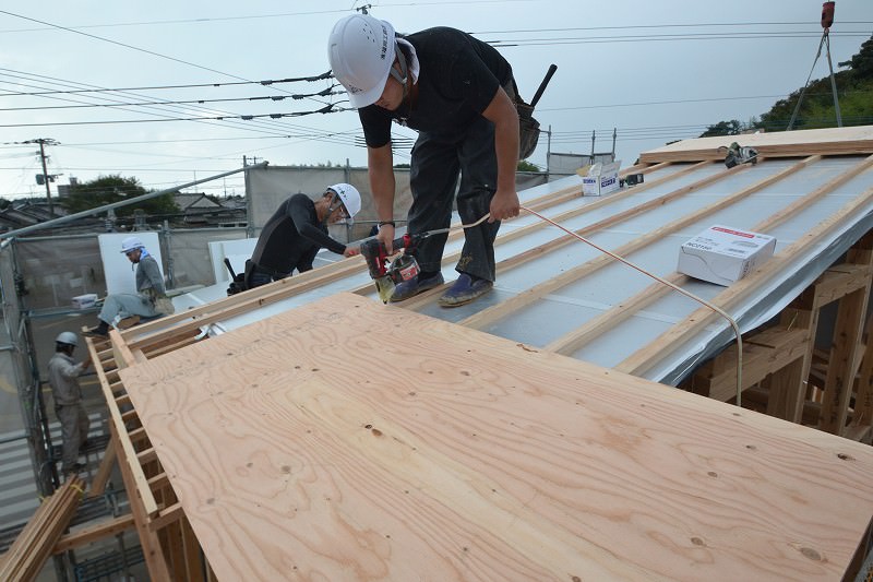 福岡県福津市宮司元町01　注文住宅建築現場リポート④　～上棟式～