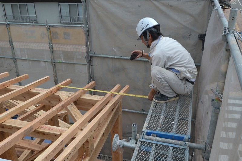 「福津市宮司元町01」注文住宅現場リポート④【上棟式】
