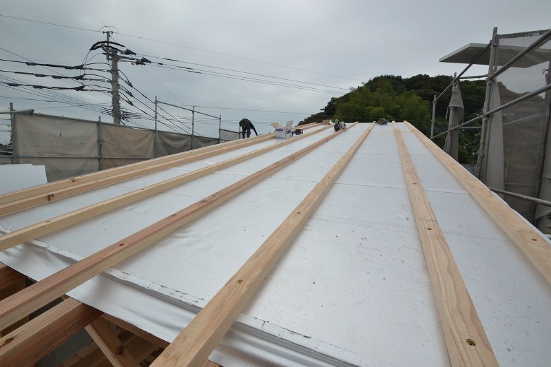 「福津市宮司元町01」注文住宅現場リポート④【上棟式】
