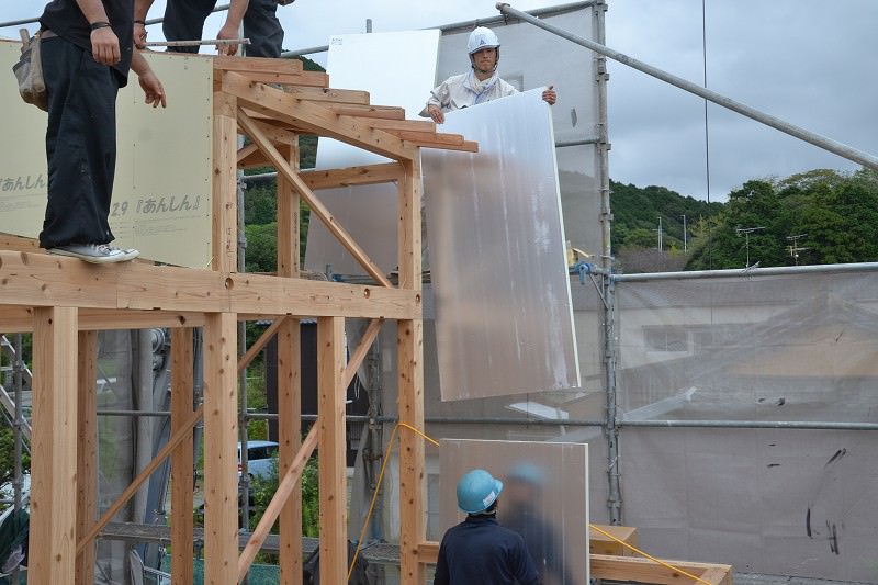 「福津市宮司元町01」注文住宅現場リポート④【上棟式】