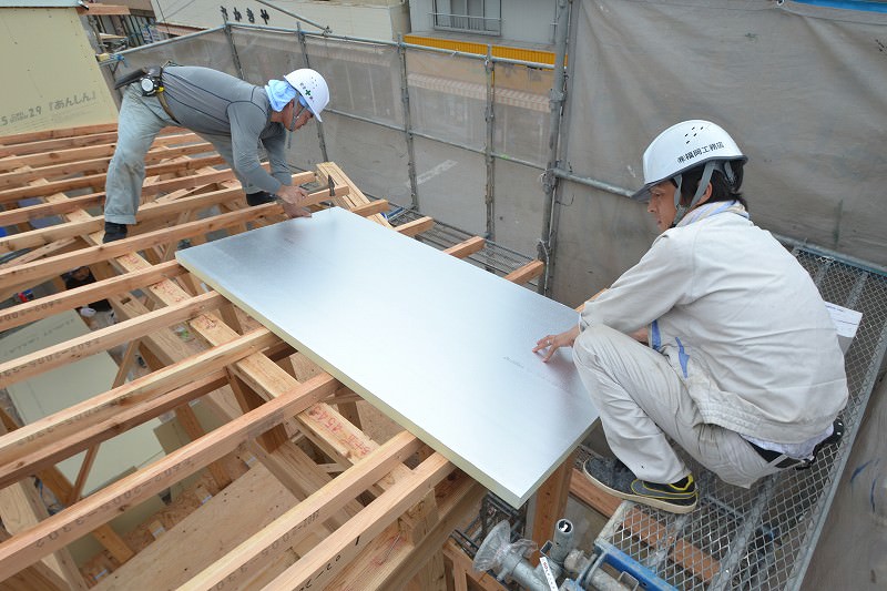 「福津市宮司元町01」注文住宅現場リポート④【上棟式】