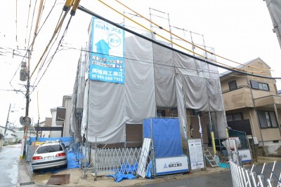 福岡市城南区七隈02　注文住宅建築現場リポート⑩