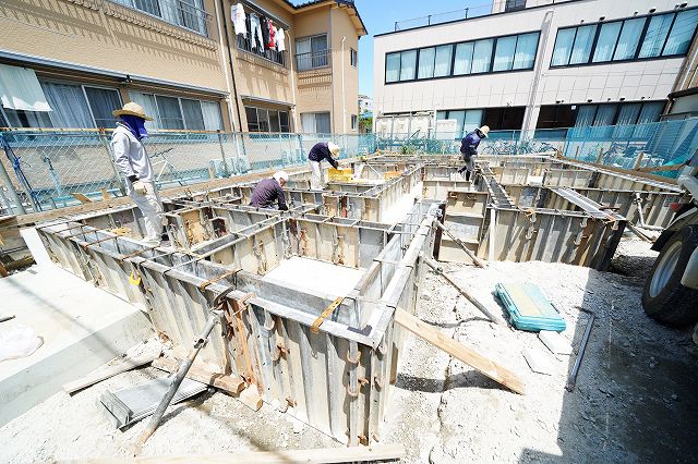 福岡市早良区曙01　注文住宅建築現場リポート②