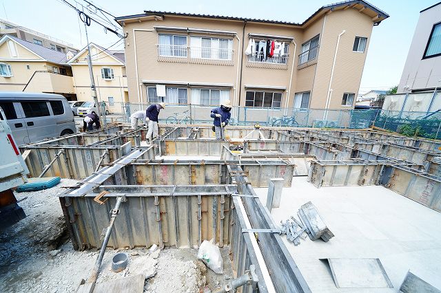 福岡市早良区曙01　注文住宅建築現場リポート②