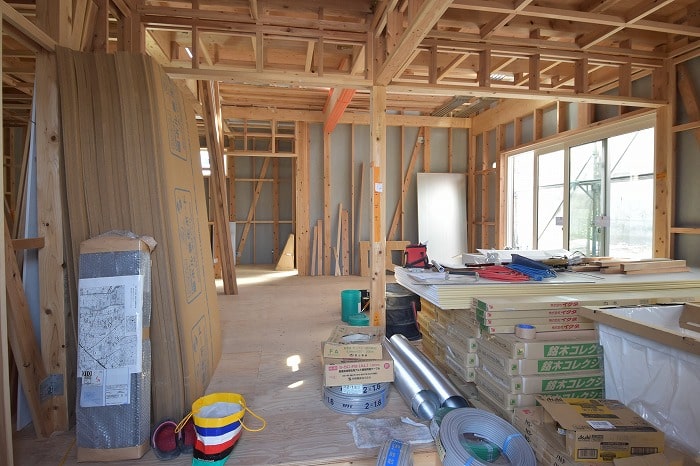 「福岡市南区五十川02」注文住宅現場リポート⑨【外装工事】【通期胴縁】