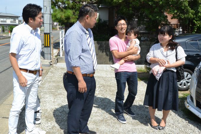 福岡県糟屋郡粕屋町02　注文住宅建築現場リポート①　～地鎮祭～