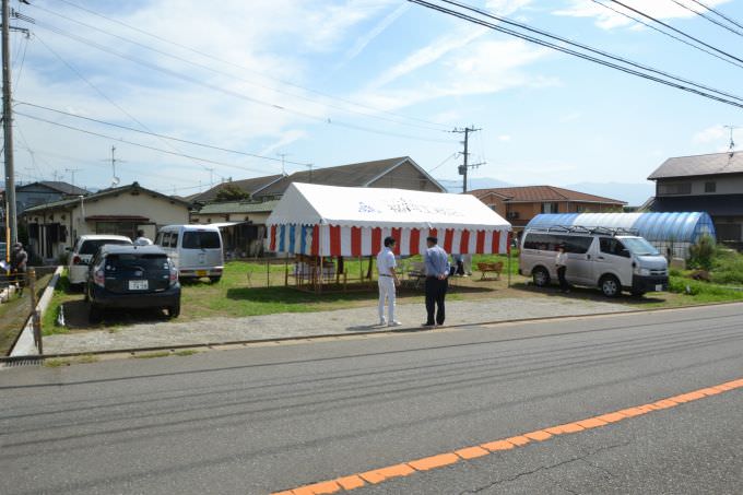 福岡県糟屋郡粕屋町02　注文住宅建築現場リポート①　～地鎮祭～