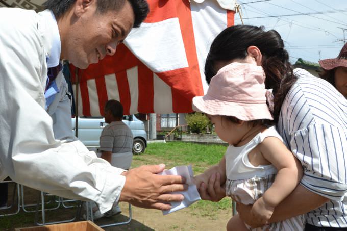 福岡県糟屋郡粕屋町02　注文住宅建築現場リポート①　～地鎮祭～