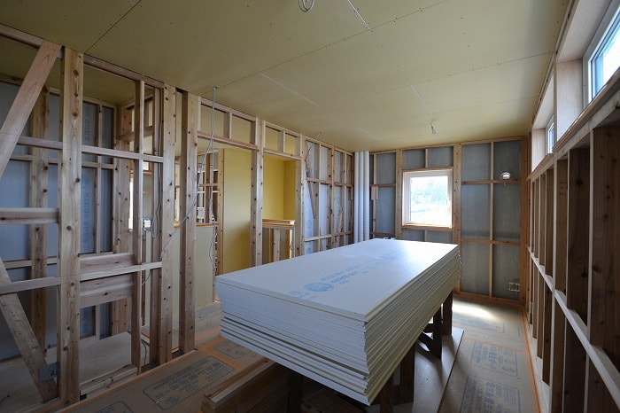 「福岡市早良区梅林02」注文住宅現場リポート⑨【木工事】【石膏ボード】
