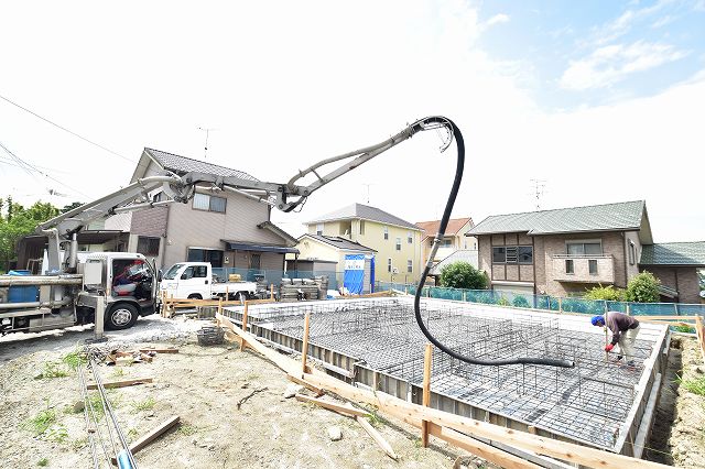 「糟屋郡03」注文住宅現場リポート②【基礎工事】【土間コン】
