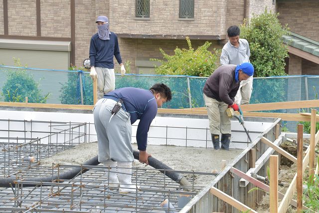 「糟屋郡03」注文住宅現場リポート②【基礎工事】【土間コン】