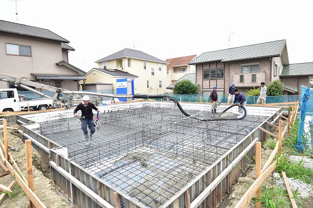 「糟屋郡03」注文住宅現場リポート②【基礎工事】【土間コン】
