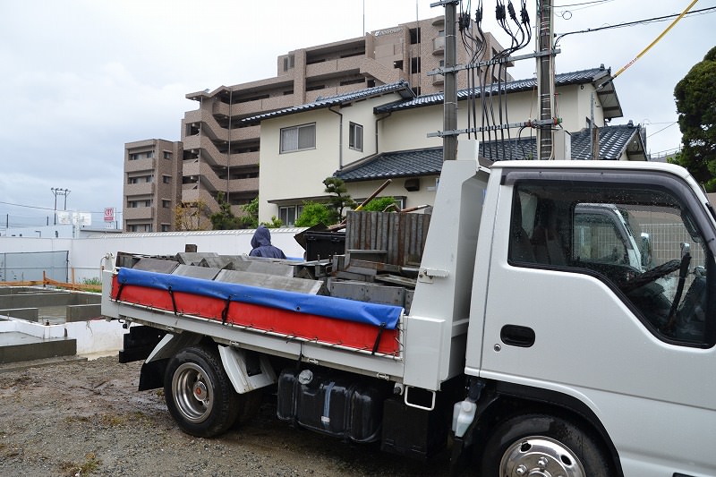 「福岡市早良区小田部01」注文住宅現場リポート③【基礎工事】【立ち上がりコン】