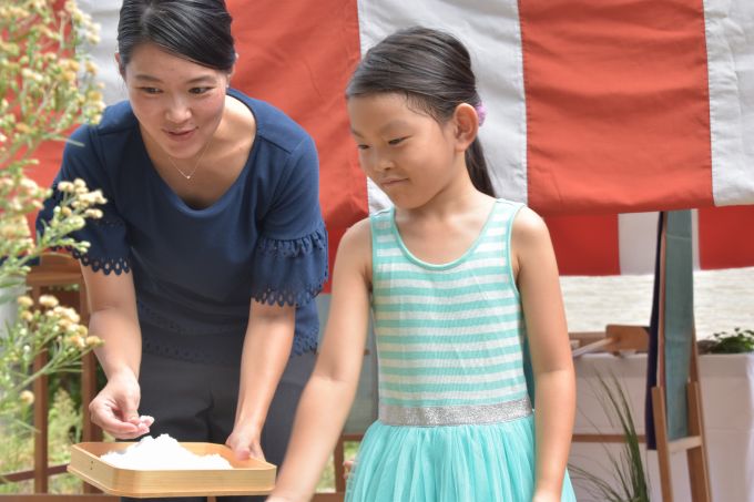 福岡市中央区02　注文住宅建築現場リポート①　～地鎮祭～