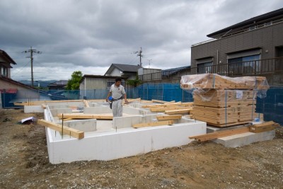 福岡県大野城市03　注文住宅建築現場リポート②