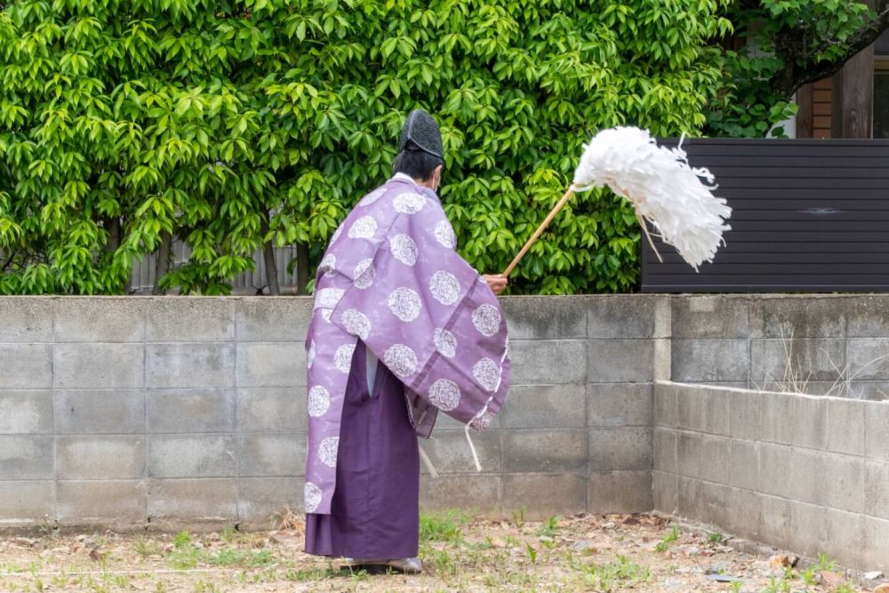 福岡市東区青葉01　注文住宅建築現場リポート①　～地鎮祭～