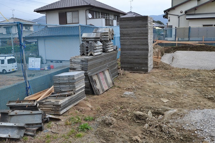 「糟屋郡02」注文住宅現場リポート③【基礎工事】【捨てコン】