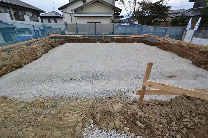 「糟屋郡02」注文住宅現場リポート③【基礎工事】【捨てコン】