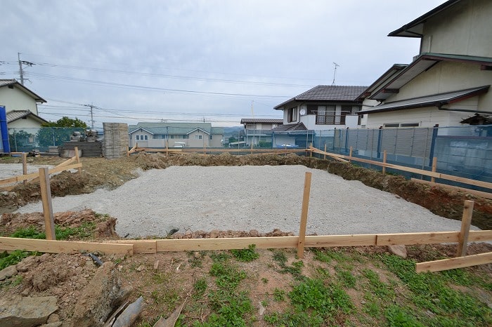 「糟屋郡02」注文住宅現場リポート③【基礎工事】【捨てコン】