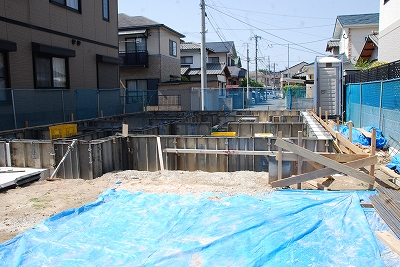 福岡市西区下山門01　注文住宅建築現場リポート⑤