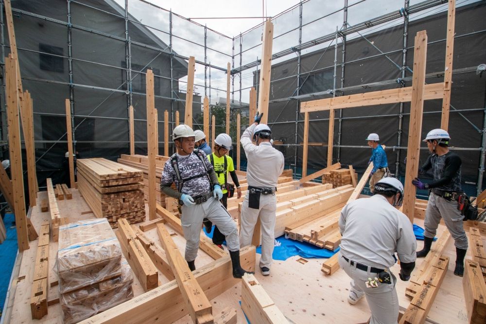 「福岡市南区24」注文住宅現場リポート③【上棟式】