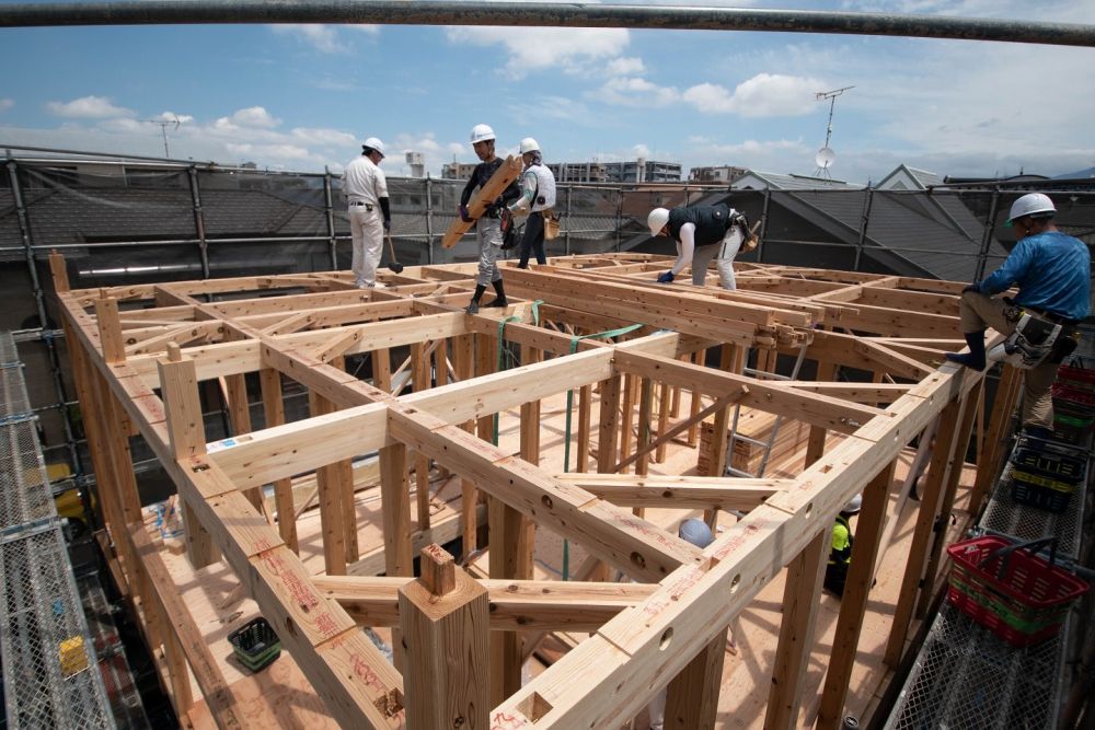 福岡市南区24　注文住宅建築現場リポート③　～上棟式～