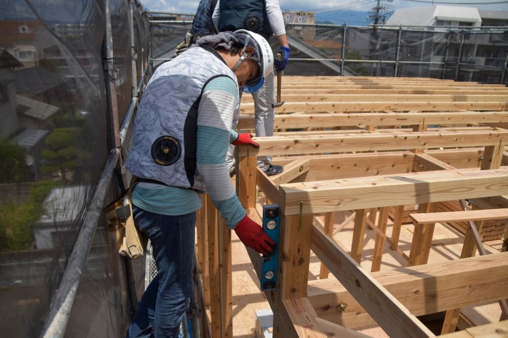 福岡市南区24　注文住宅建築現場リポート③　～上棟式～