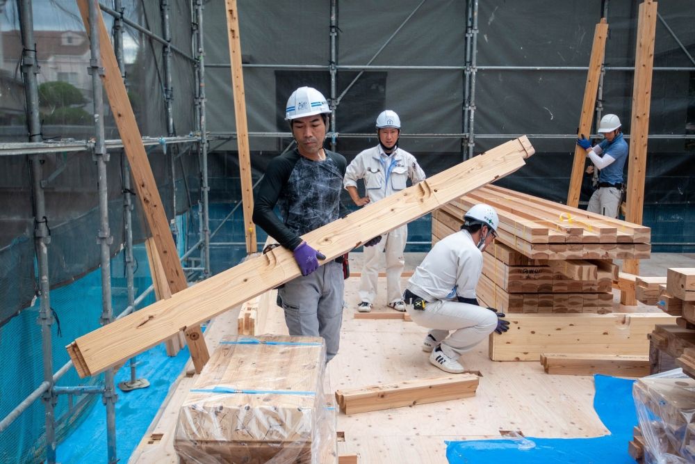 「福岡市南区24」注文住宅現場リポート③【上棟式】