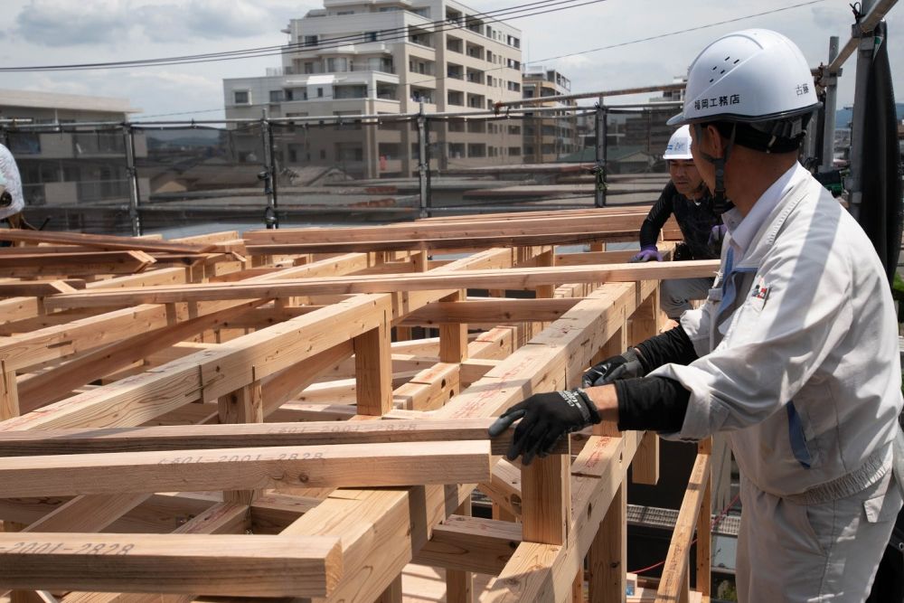 「福岡市南区24」注文住宅現場リポート③【上棟式】